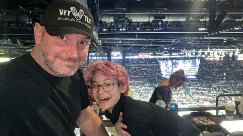 Las Vegas Aces - WNBA vs Indiana Fever, donated by: Las Vegas Aces
Could not miss the chance to come out and support this team. Keep grinding and beat the Fever, we have more work to do this year, Aces!! Thank you!
Adam, #Nurse #Firstresponder