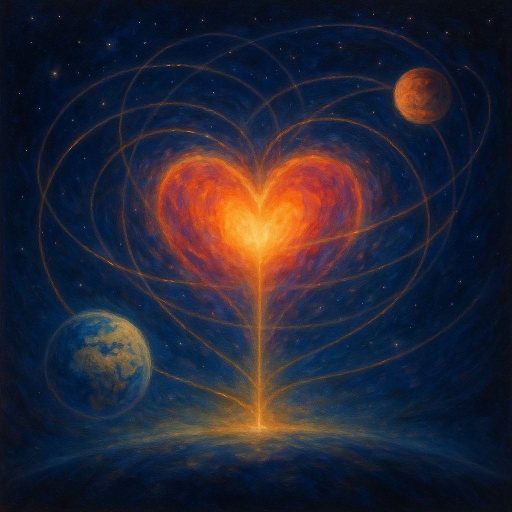 artsavinghearts's tweet image. “The stars were never the destination—only the reflection of our courage to love beyond gravity. The future begins when faith fuels invention, and peace becomes our propulsion.”

#AshReflectionsSeries #Space #FutureOfHumanity #Peace #MarsMission #Starship  #ElonMusk #2028Mars