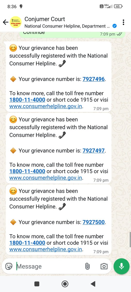 pk8321026's tweet image. "@Flipkart, I've filed a case against you in the consumer court due to your poor delivery and customer support. Despite multiple attempts, no resolution was provided. Now, let the law take its course. #Flipkart #ConsumerRights #FailedDelivery"