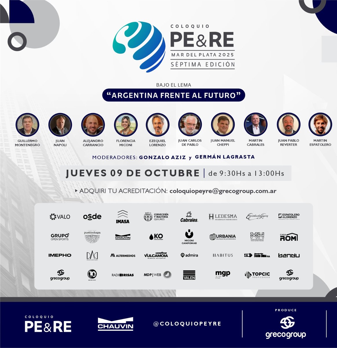 Se viene el Coloquio PE&amp;RE en Mar del Plata.