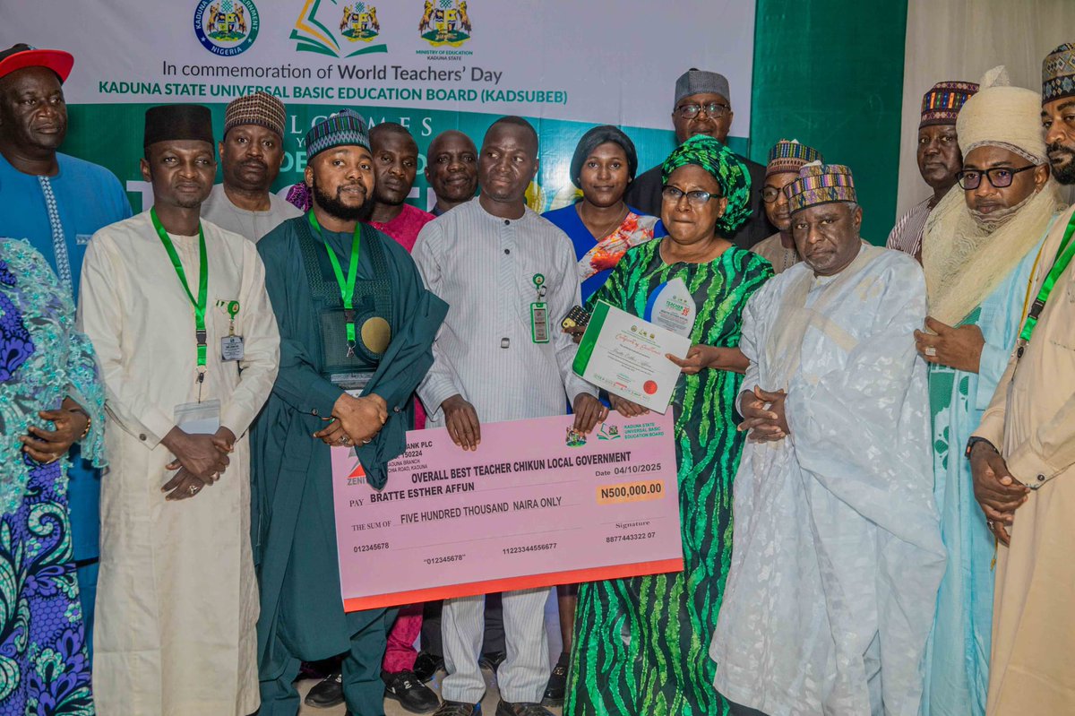 Kaduna SUBEB tweet media