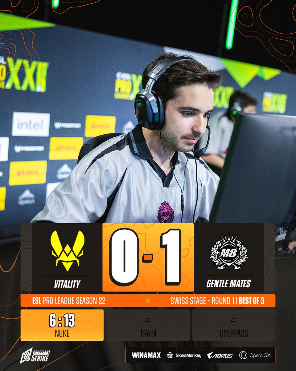 QU'EST CE QU'IL SE PASSE ??? PLUS RIEN N'A DE SENS...

🇪🇸 @GENTLEMATES VIENT DE DETRUIRE 🇪🇺 @TEAMVITALITYCS SUR NUKE. 😨