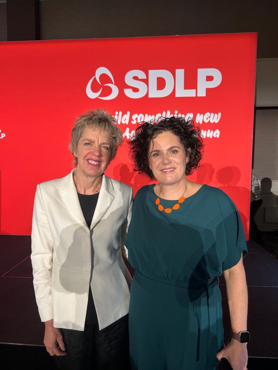 ivanabacik's tweet image. Delighted to speak on #UnityDividend #UnityRef at today’s ⁦⁦@SDLPlive⁩ annual conference in Belfast #SDLP25

A powerful closing speech from a great friend ⁦⁦@ClaireHanna⁩