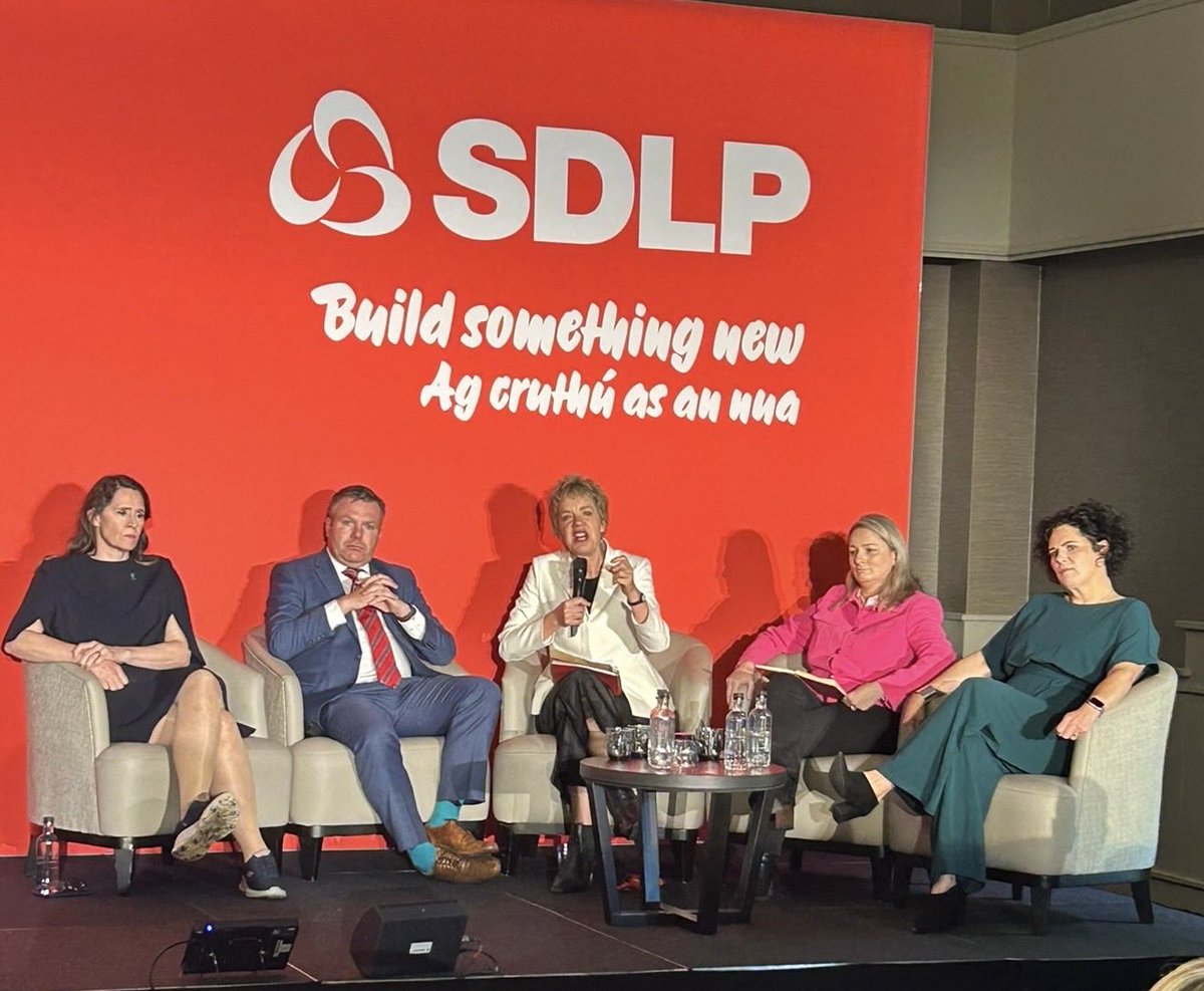 ivanabacik's tweet image. Delighted to speak on #UnityDividend #UnityRef at today’s ⁦⁦@SDLPlive⁩ annual conference in Belfast #SDLP25

A powerful closing speech from a great friend ⁦⁦@ClaireHanna⁩
