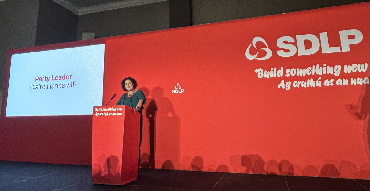 ivanabacik's tweet image. Delighted to speak on #UnityDividend #UnityRef at today’s ⁦⁦@SDLPlive⁩ annual conference in Belfast #SDLP25

A powerful closing speech from a great friend ⁦⁦@ClaireHanna⁩