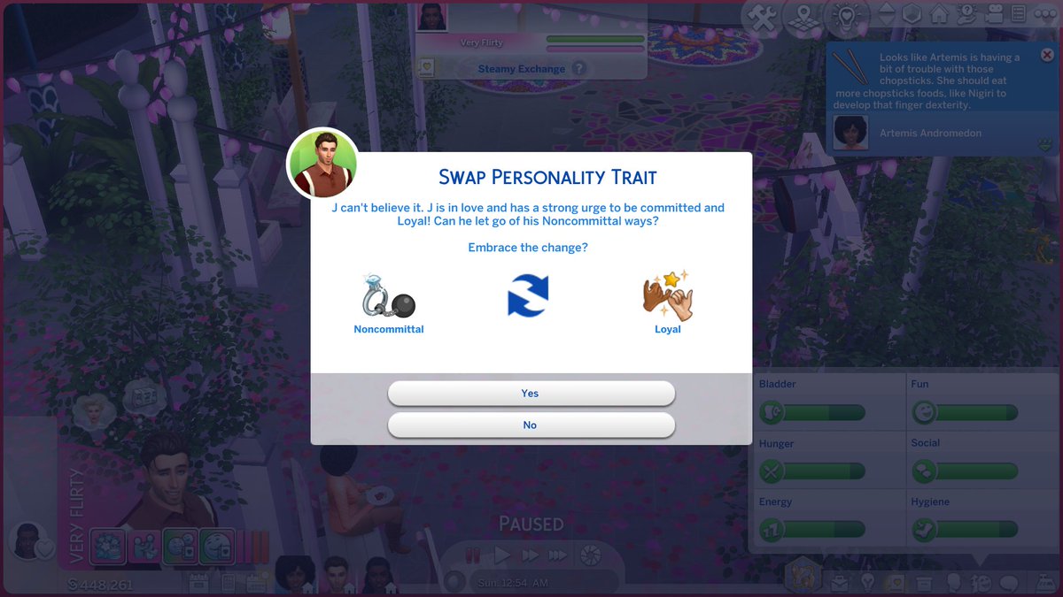 IT FINALLY FRIKKEN HAPPENED Y'ALL 😭😭😭

Lordt, I saw what you had done for others, and I repeatedly and not so humbly asked if you could do the same for me, since we pregnant and all. Ask enough and ye shall receive!! Hallelujah to the Watcher!! #TS4 #noncommital #thesims