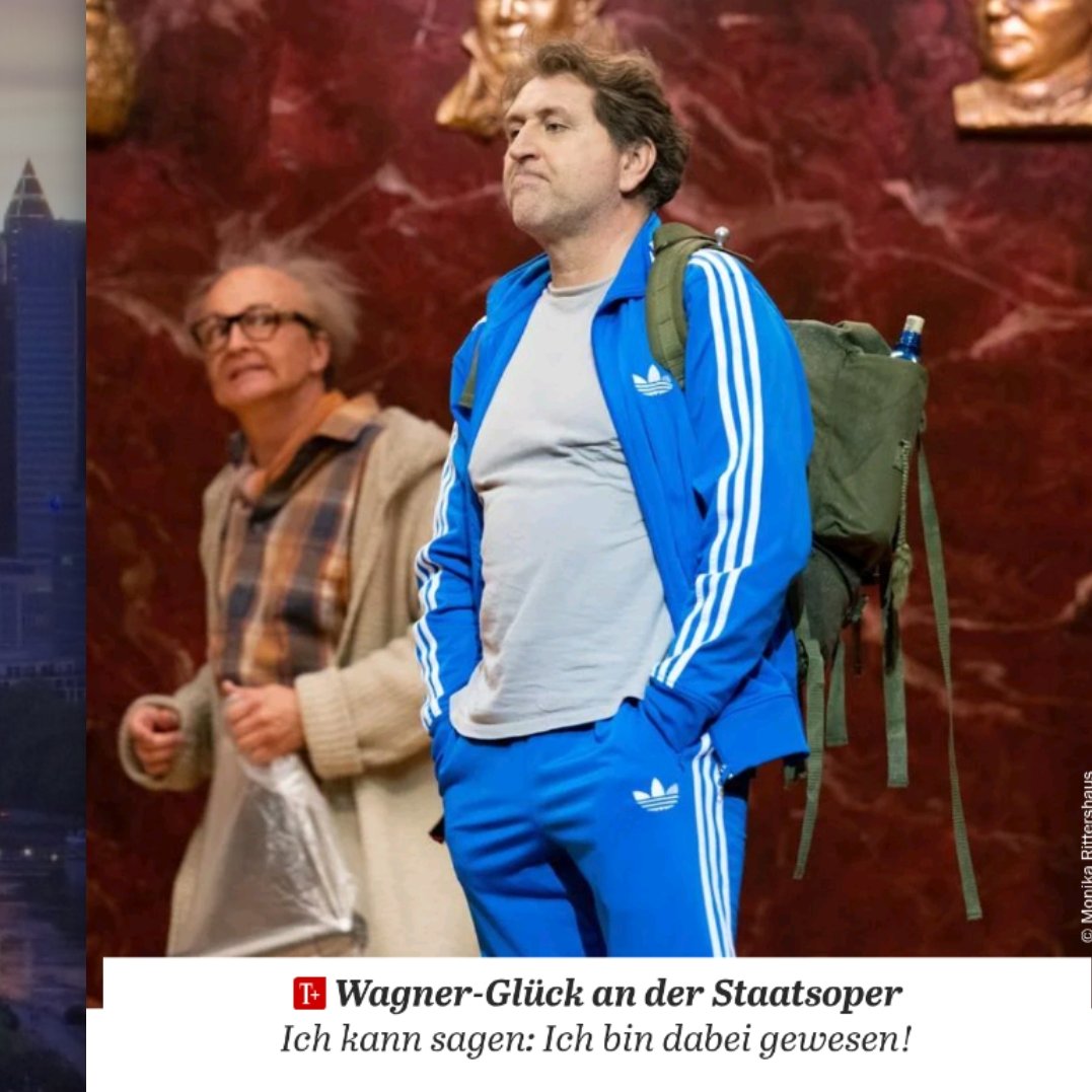 Ich nicht. Werds überleben.
Nebenbei, bekommt man an der Staatsoper Berlin wenigstens Geld fürs product placement oder konnte sich der Regisseur mit einem NoName-Produkt nur nicht adäquat mitteilen?
