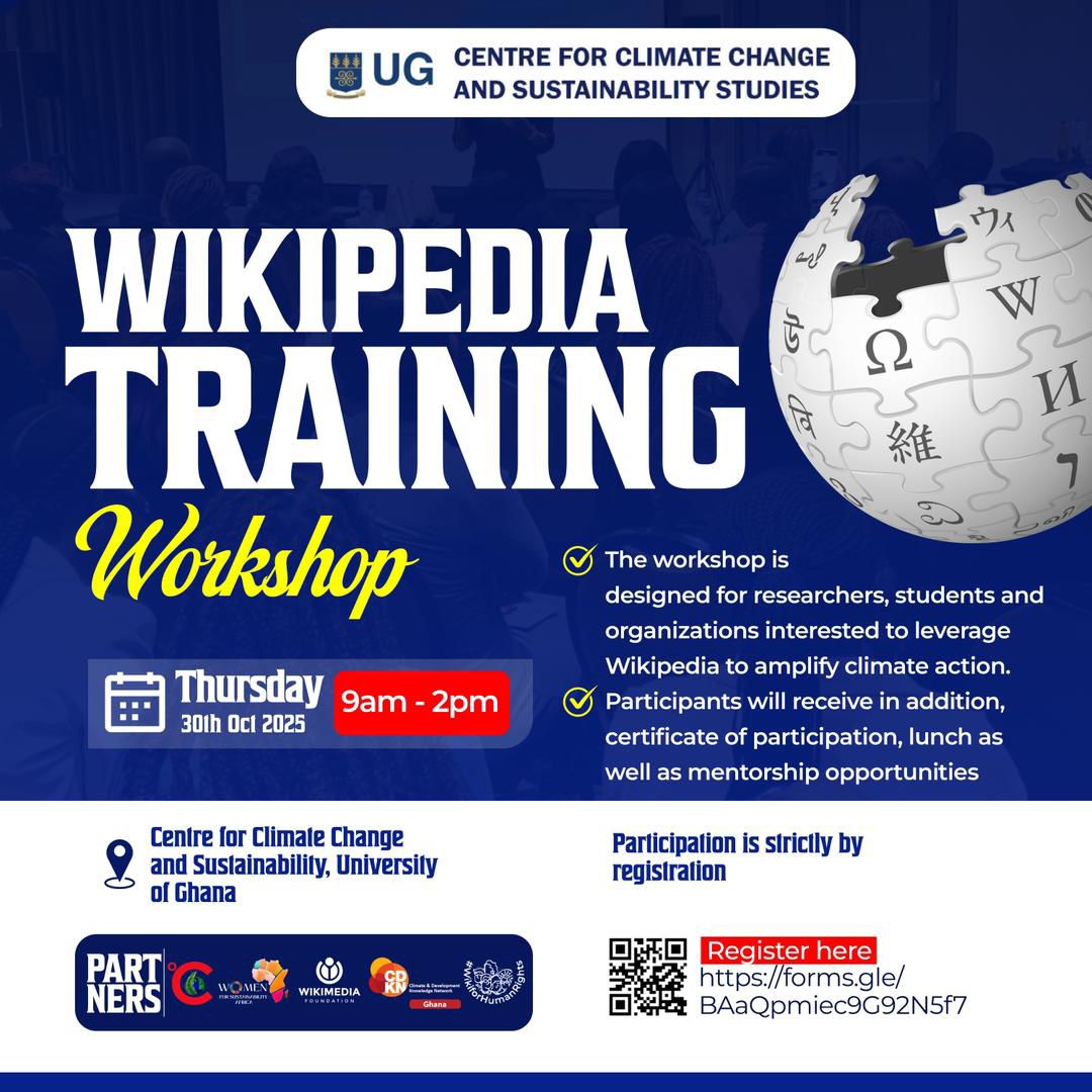ug_ccssa's tweet photo. Join us for the Wikipedia Training Workshop!

Register here: https://t.co/7D2CJVrZuq

#WikipediaTraining https://t.co/jwz9tsBKvF