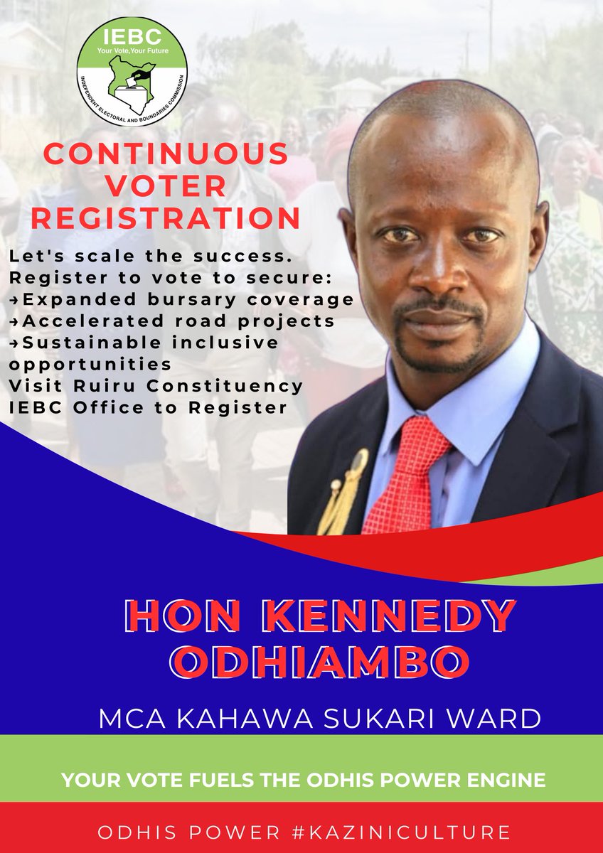 HON. Kennedy Odhiambo (OdhisPower) tweet media