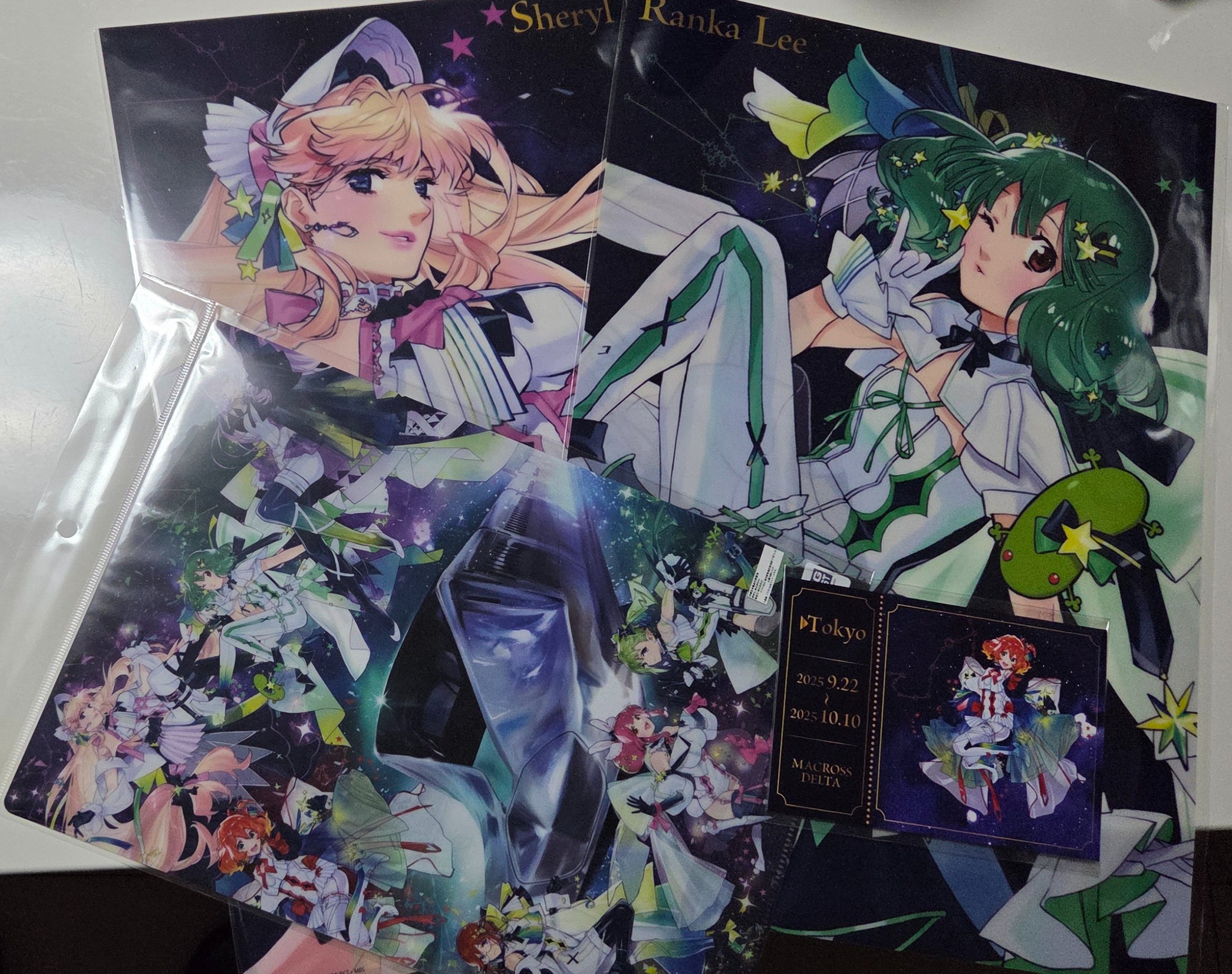 マクロスジャーニー A3クリアポスター シェリル・ランカ クリア