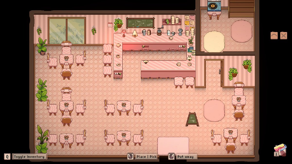 azarelda_'s tweet image. • Tailside: Cozy Cafe Sim 
Playtest 𓂃˖ ࣪⊹