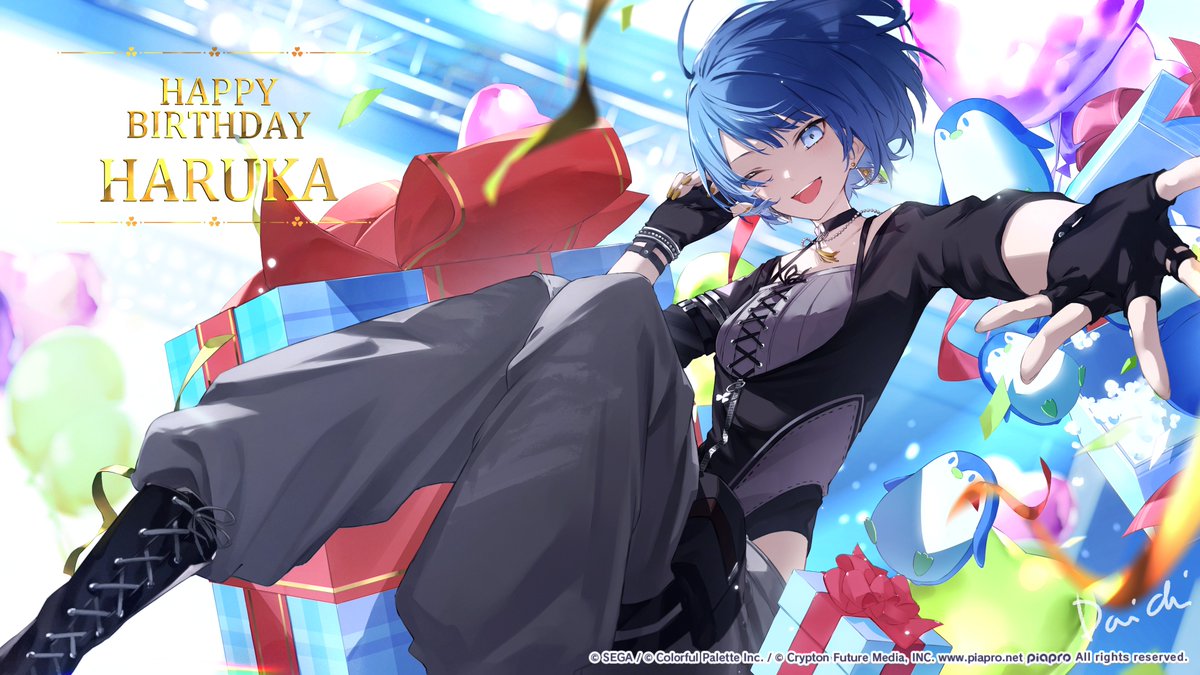 桐谷遥さんのお誕生日イラストを担当させていただきました！ 皆様