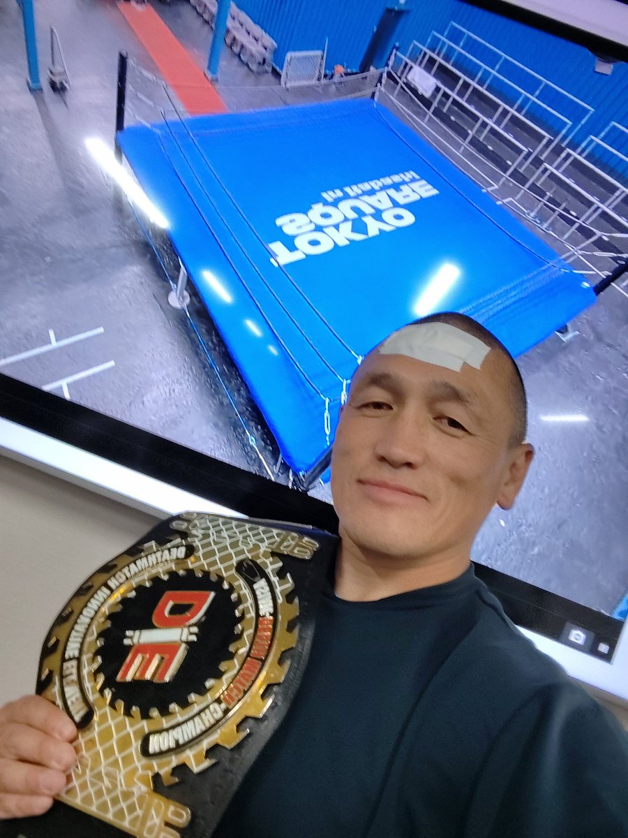 １０月４日Ｄ.I.Ｅアジアンデスマッチ王者防衛戦！最上九に勝利して防衛することが出来ました、最上九は以前闘った時より体も大きくパワーもついて凄く強かったです！最上九！今日はありがとうまた闘おう！そして北海道巡業にベルトを持っていけるのが嬉しいです！北海道の皆様待っててね！
#bjw
#DIE