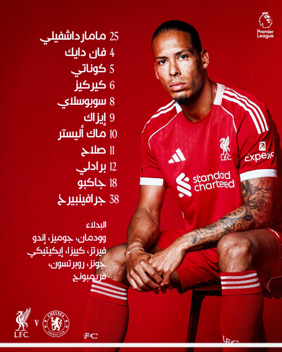 LFC_Arabic's tweet photo. كتيبة الريدز لمواجهة الليلة 👊🔴 https://t.co/ecZiMS1N0j