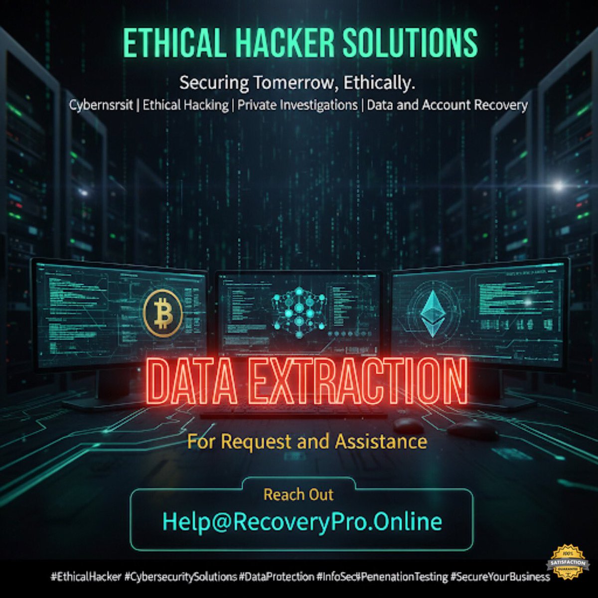 EthicalSolver's tweet photo. Ethical data extraction and forensic retrieval for authorized cases. 
💌 Support@RecoveryPro.Online

#InvestigativeSupport #RecoveryProOnline #SecureResolution #TrustworthyService #ForensicAudit #IdentityRecovery #LicensedSurveillance https://t.co/VJKuF0VT5c