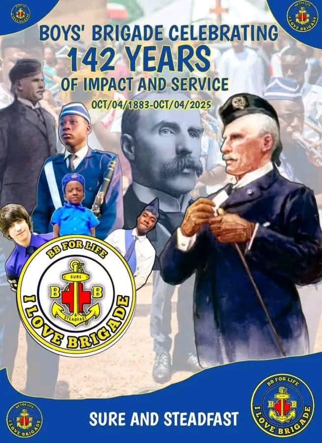 MadamSiki's tweet image. 142yrs later and I&apos;m a very Proud member of the 𝐁𝐎𝐘𝐒&apos; 𝐁𝐑𝐈𝐆𝐀𝐃𝐄.
I love the BOYS&apos; BRIGADE
&quot;ꜱᴜʀᴇ ᴀɴᴅ ꜱᴛᴇᴅꜰᴀꜱᴛ&quot;

#boysbrigade #bb #christian #siki