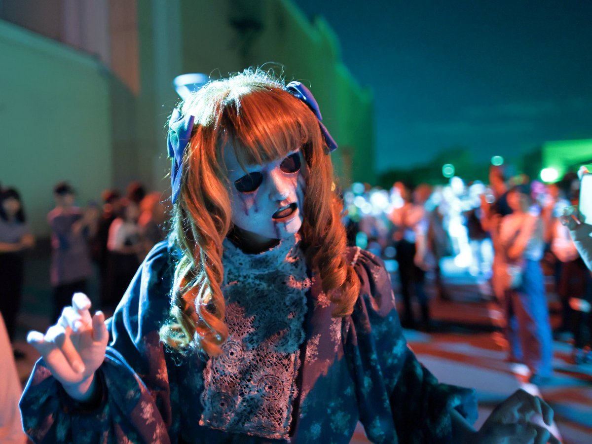 9/19 ポゼっ子 青リボンちゃんも撮る難易度高め #HHN2025 #ポゼッスド