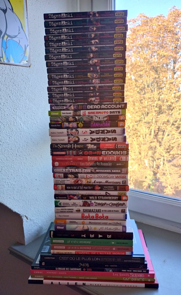 Naka_manga's tweet image. Nouvelle PAL en approche, on va l'appeler la PAL d'Enfoireyyyyy! 😵‍💫📚

@EditionsKana @Kurokawa @Glenat_Manga @CRManga_FR @ki_oon_Editions @Mana_Books_ @MangetsuFR @lezardnoir @Sakka_Manga @dokidoki_manga @pikaedition @Soleil_Manga @CastermanBD @AnkamaEditions @UrbanComics