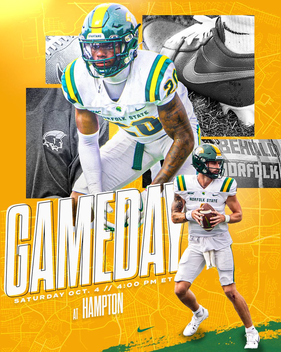It's the Battle of the Bay! 🏴‍☠️

🆚 Hampton
⏰ 4 PM
📍 Hampton, VA
🏟 Armstrong Stadium
📺 <a href="/MonSportsNet/">Monumental Sports Network</a> - shorturl.at/GZAEV
📺<a href="/flosports/">FloSports</a> - shorturl.at/Ln5bO
📻 <a href="/Hot91Online/">WNSB - HOT 91.1 FM</a> - wnsbonline.org
 📊 shorturl.at/S84o9

#GoldStandard🔰