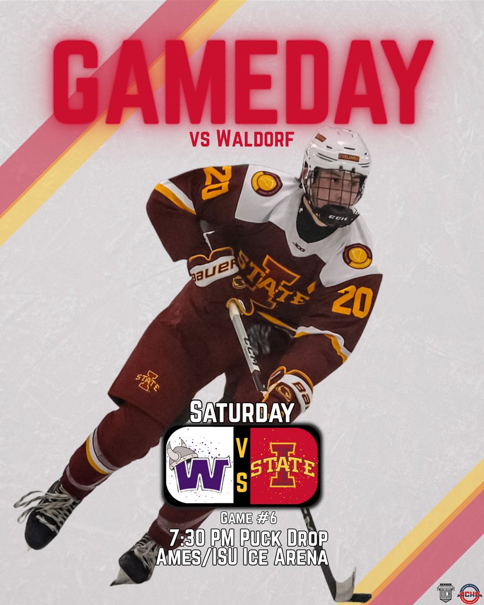 Hockey at Iowa State tweet media