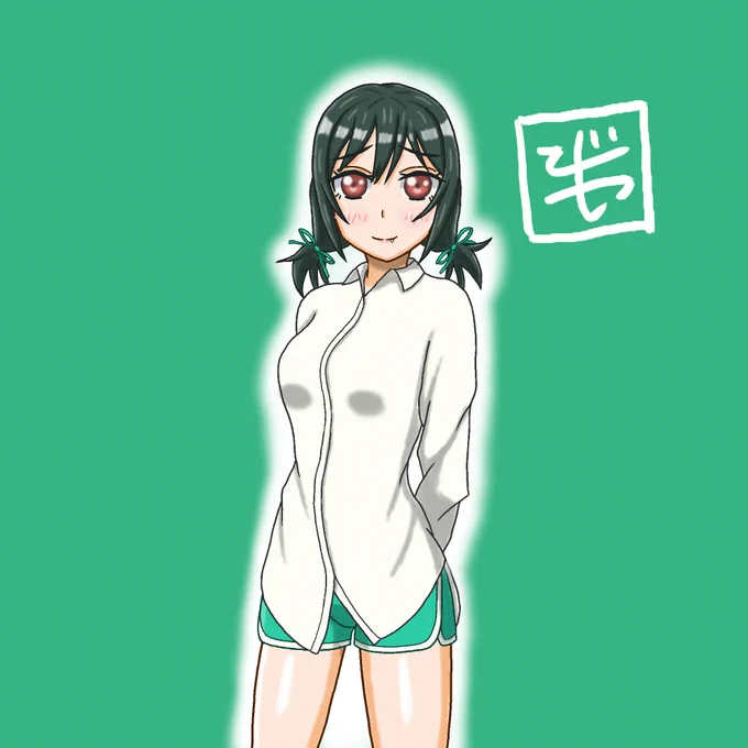 過去絵だけど栞子誕生日おめでとうᶘイ^⇁^ナ川 #三船栞子生誕祭2025