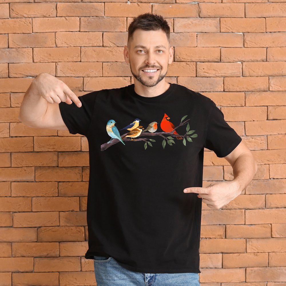 Birds On A Branch Shirt
#shirt #birds 
amzn.to/4mRr16h