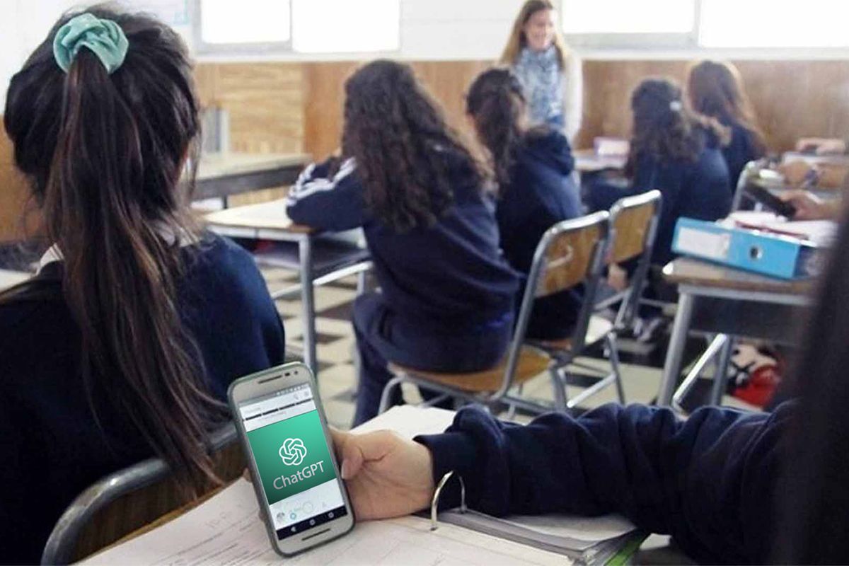 Tiempo Argentino (@tiempoarg) on Twitter photo 📲 Exceso de ChatGPT: el fenómeno que jaquea a las escuelas.
✍ <a href="/SolanaCa/">Solana Camaño</a> | buff.ly/zNqAhqg 📲 Exceso de ChatGPT: el fenómeno que jaquea a las escuelas.
✍ <a href="/SolanaCa/">Solana Camaño</a> | buff.ly/zNqAhqg