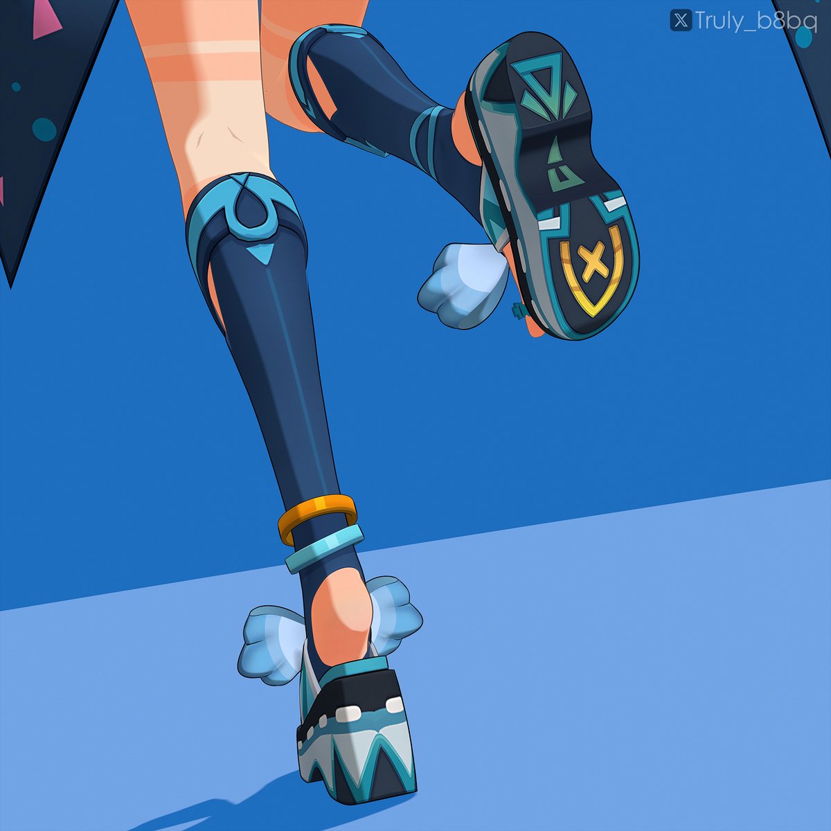 #GenshinImpact #Mualani #feet #rule34