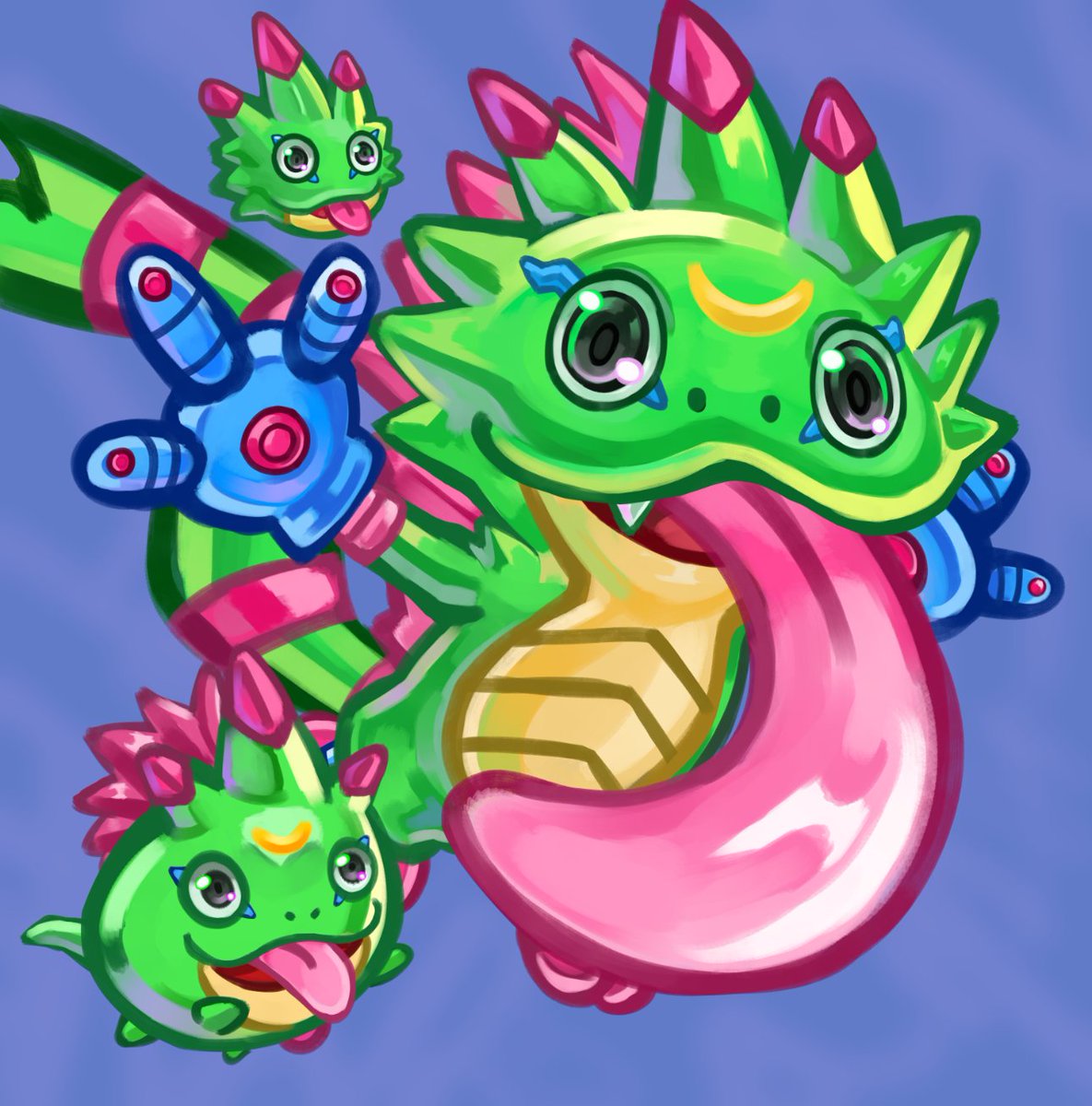 Tomorrow 
#Gekkomon
#DigimonBeatBreak 
#Digimon 
#デジモン