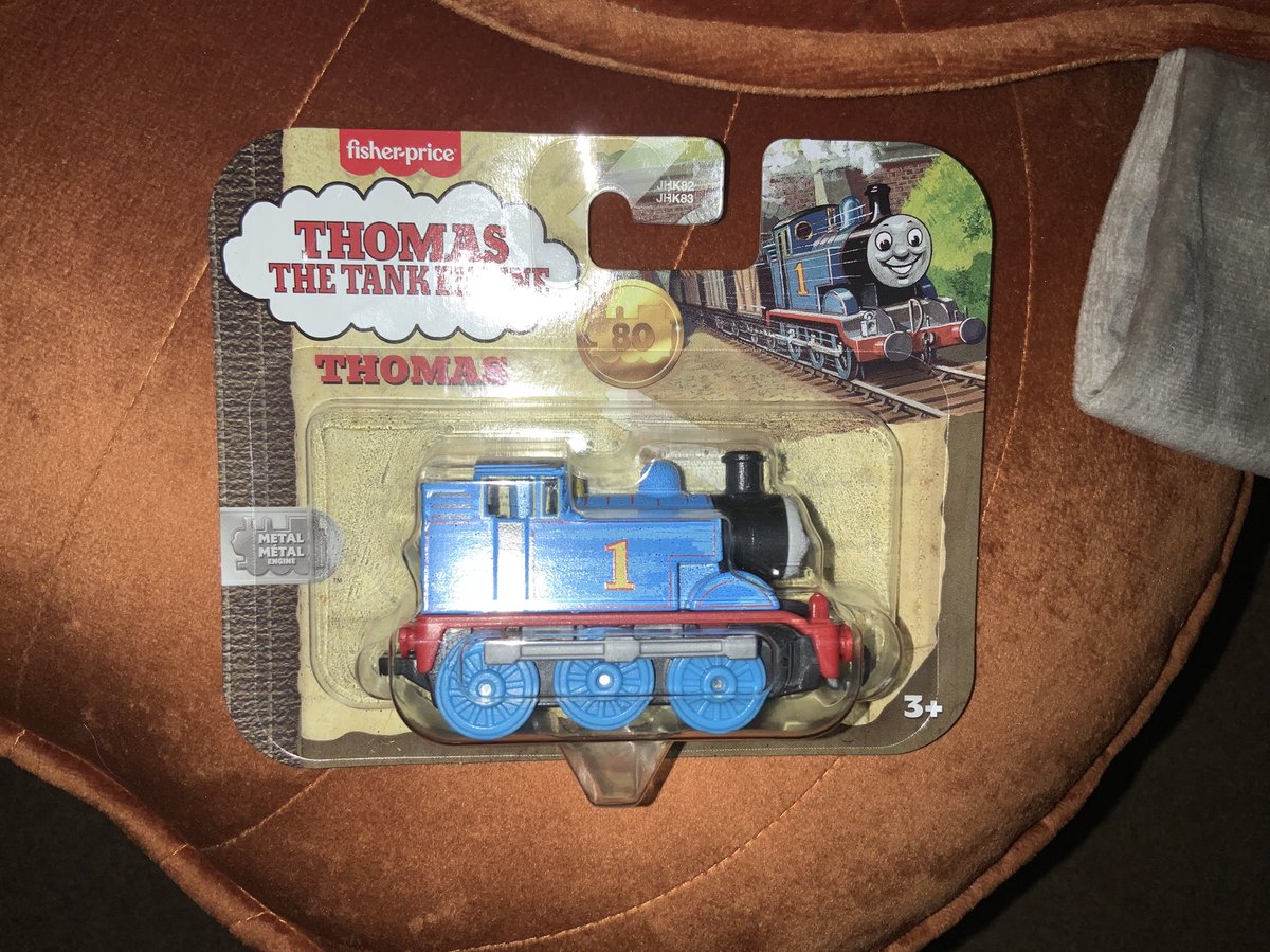 JordanBStudio's tweet image. Yay i’ve got a Storybook Thomas from Smyths!, :)
not forgetting the fun part, He wouldn’t scan! on both machines i was like, oh ffs here we go, please no lol, then the other staff guy walked off with it was like erm.. oh crap he better not be swapping it for a non storybook one!