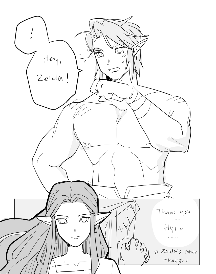 ikhlesia's tweet photo. tpzelink doodle idk https://t.co/VX785maujv