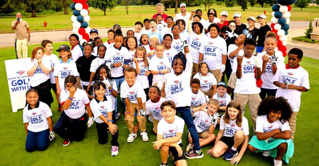Junior golfers received training, tips and encouragement from a pro golfer at a recent <a href="/BankofAmerica/">Bank of America</a> #GolfwithUs clinic. In partnership with <a href="/YouthonCourse/">Youth on Course</a>, thousands of young golfers have played rounds for $5 or less this summer! bit.ly/4mM6XSE