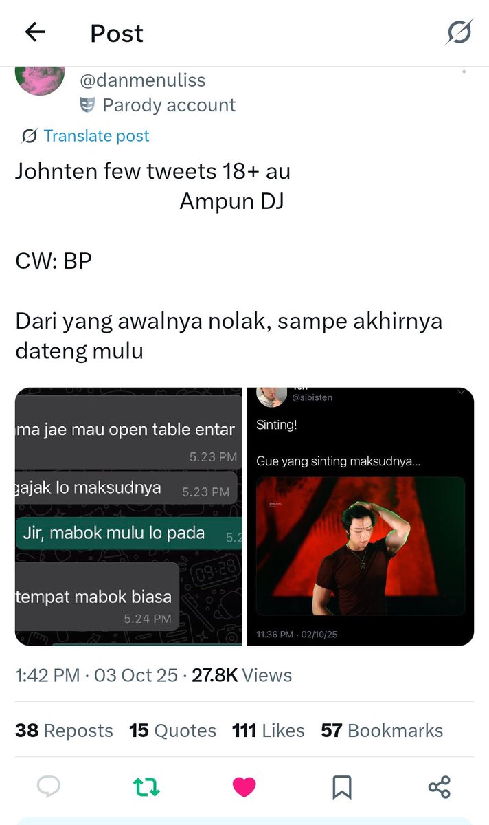 BEEXlAN's tweet photo. @danmenuliss Doneee kak https://t.co/hbJaiE8KIQ