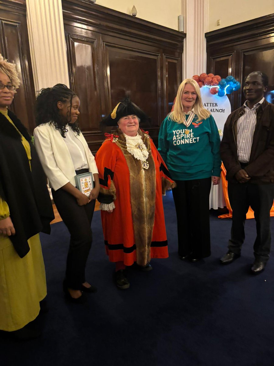 Celebrating #BlackHistoryMonth, #ERViceLordLieutenant Trish Dalby attended <a href="/youthaspirecon/">Youth Aspire Connect</a> Black Excellence event &amp; Chatterbox launch at Hull’s Guildhall — a powerful evening honouring culture, creativity &amp; young voices #ChatterboxLaunch #Hull #InspiringYoungPeople #EastRiding