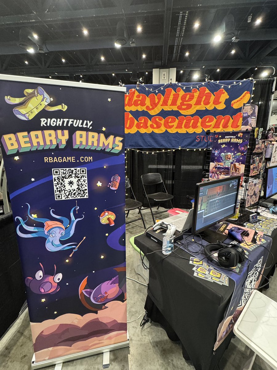 DayliteBasement's tweet photo. This weekend is #Playthrough!! Stop by and say hi if youโre in the Raleigh area ๐
#playthroughgc #indiegames #videogames https://t.co/MuSRp3QU21