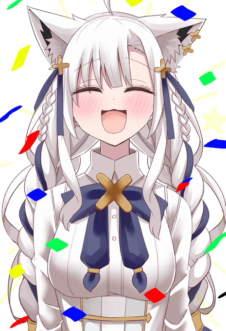 誕生日おめでとう〜 #絵フブキ #白上フブキ生誕祭2025
