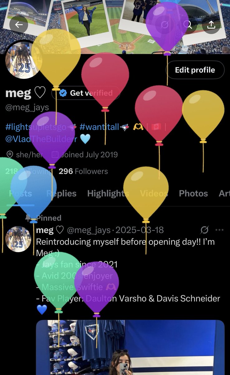 Balloons for game day 👀