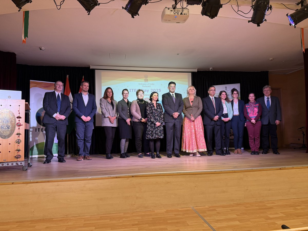 🇮🇳🇭🇺 We are delighted to welcome Anshuman Gaur, the new Ambassador of #India to #Hungary!
During the #ITEC Day 2025 celebration, the Ambassador shared his inspiring thoughts with the audience <a href="/DNewsHungary/">Daily News Hungary</a> <a href="/HelloMagyar/">Helló Magyar</a>