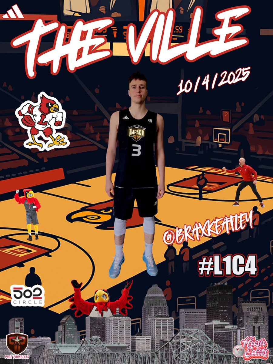 2027  4⭐️ 6’5” Martin County CG Braxton Keathley <a href="/BraxKeathley/">Braxton Keathley</a>  is on an unofficial visit to the University of Louisville. <a href="/LouisvilleMBB/">Louisville Men's Basketball</a> 

The Kentucky sophomore POY took an unofficial visit to Florida State last weekend and will head to Arkansas State on October 25th.

Keathley