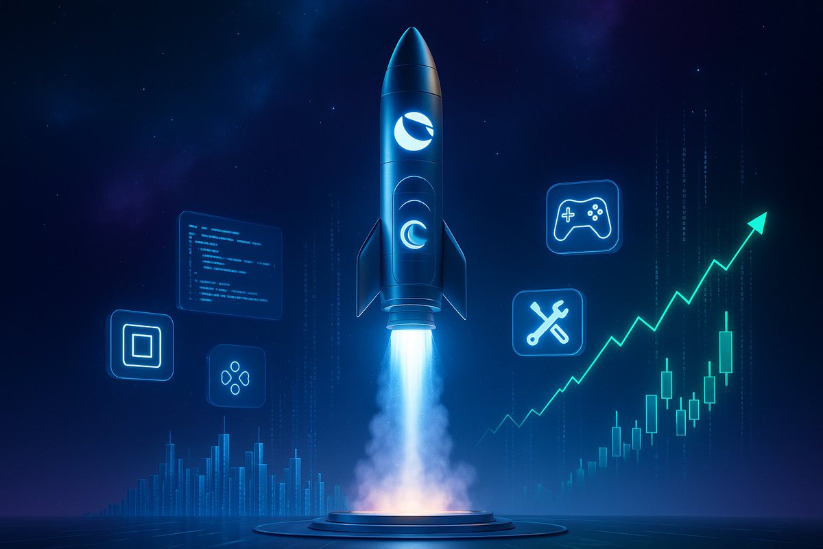 DonLunc's tweet image. 🚀 #TerraClassic is OPEN for builders!
We’re inviting all developers who want to create dApps, DeFi, games, or tools on Terra Classic.
You’re VERY welcome to join our growing ecosystem 💙

#TerraClassic #CosmosSDK #CosmWasm #IBC #CryptoDevs #Web3Builders #DeFi #GameFi #NFTs…