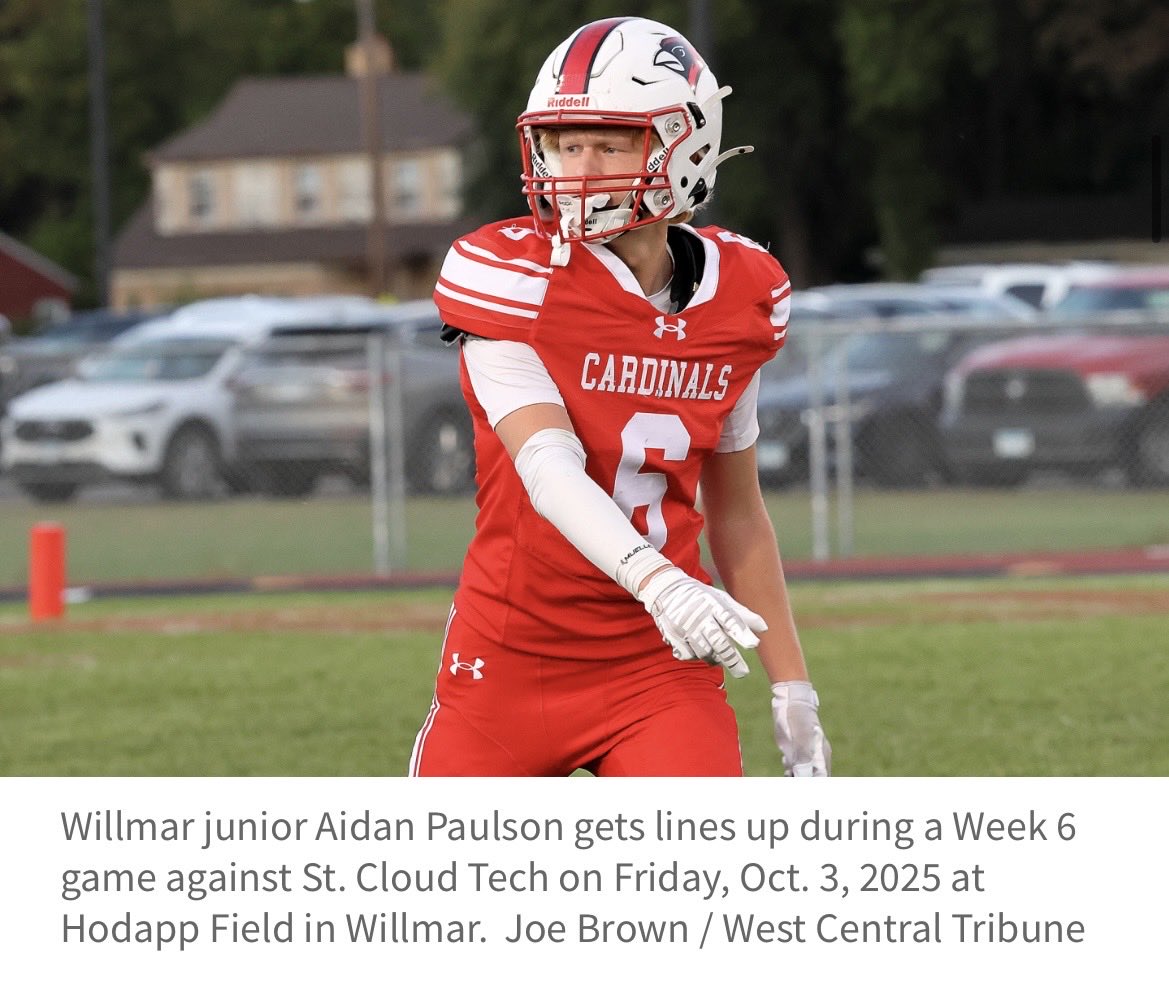 Aidan Paulson 2027 SS, RHP, WR tweet media