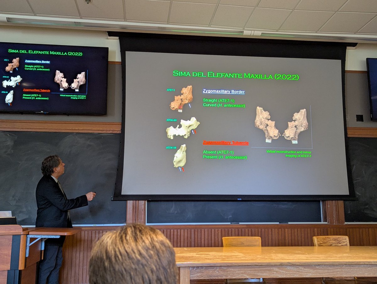 RMBioAnth's tweet photo. And we're off! #RMBAA2025 Keynote #1: Dr. Rolf Quam presenting "The Sierra de Atapuerca (Spain): New Discoveries and Interpretations." https://t.co/hSm78ghHZE