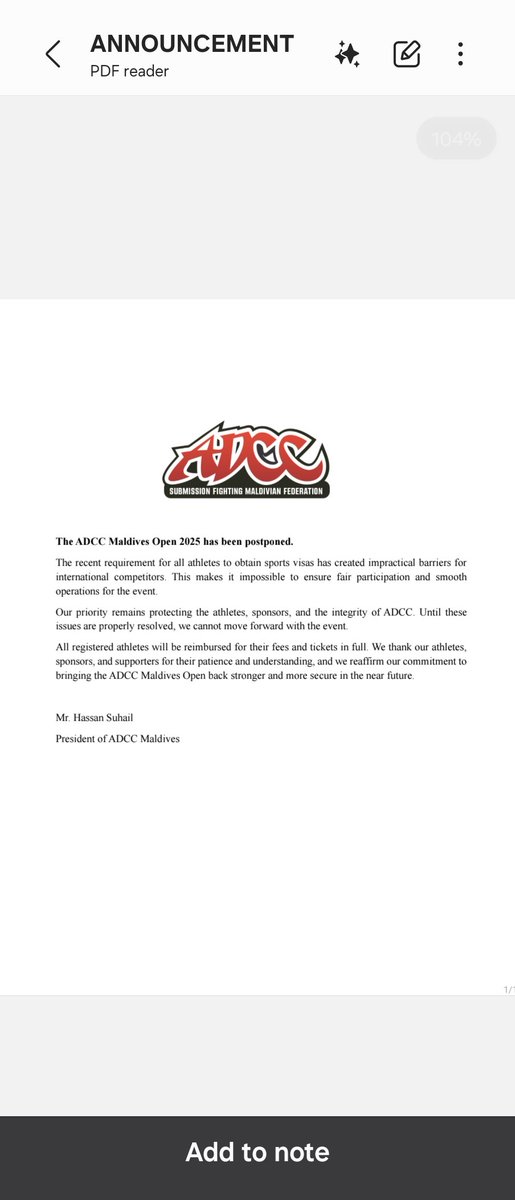 ADCC Maldives tweet media