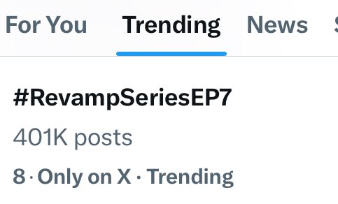 trendforprem's tweet photo. – 📊 400K ✅ 

Worldwide no.3 
Thailand no.8 

 BOUNPREM REVAMP EP7
#RevampSeriesEP7 https://t.co/olJgw5UpSo