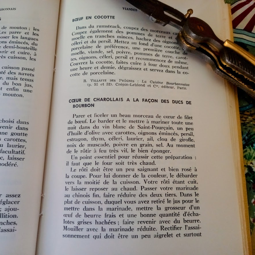 Vous n'êtes pas prêts.

#Bourbonnais 
#ArtdeVivre 
#Cuisine #Gastronomie 
#ChassePartage*
#MonBouquiniste

* Il y a "Gibier", aussi, hein 📯