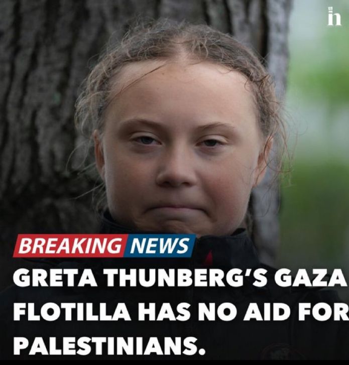 <a href="/ElNecio_Cuba/">El Necio</a> Los de la tal flotilla Sumud resultaron ser un fraude porque nunca llevaron la supuesta ayuda humanitaria, no están secuestrados, están detenidos y siendo enviados en avión a sus países de origen. Los únicos secuestrados son los 49 Israelíes que aún permanecen en poder de Hamás.