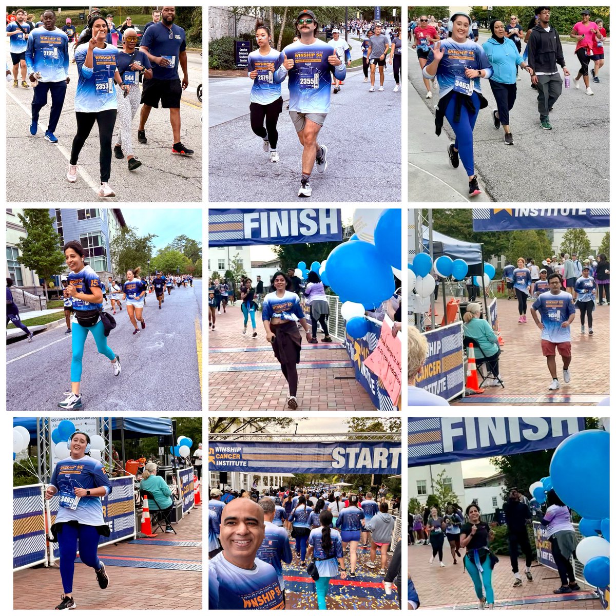 Dr_ASingh's tweet image. So proud of Team “Affinity Makers” from @GeorgiaTech for completing their first 5K today at the @Winship5K! We ran for a cause close to our hearts, the fight against #cancer, which has touched so many lives. 💜 Thanks to all those who supported us!