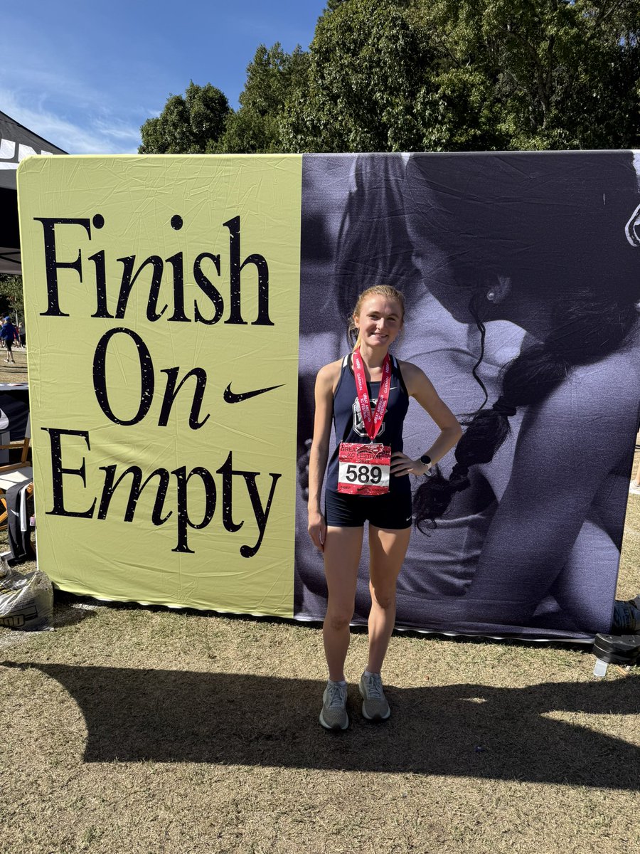 Ella Nighbor places 20th @ Great American with a 17:32.6 PR/NEW SCHOOL RECORD! #1 RUNNER OF SOUTH CAROLINA!!  

Girls place 23rd out of 40 teams in the Race of Champions 

Chase Hensley blasted the first mile under 5 minutes, held on to run a 16:30.2  a new personal record.
