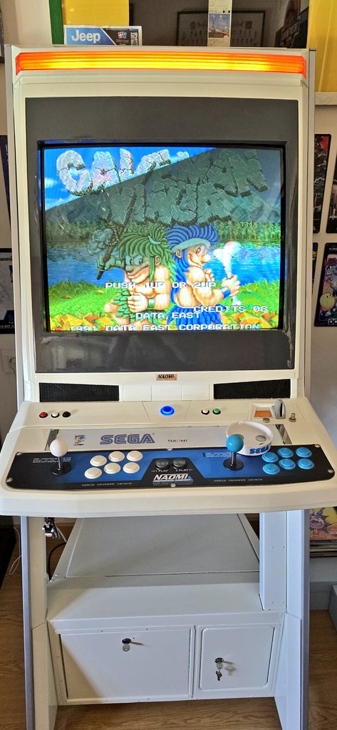 VisualMemory98's tweet image. Tarde de Joe & Mac:
Caveman Ninja. Espero que lo
disfrutéis. #Arcade #cabernicola
#joeandmaccavemanninja
#joeandmac #dataeast.