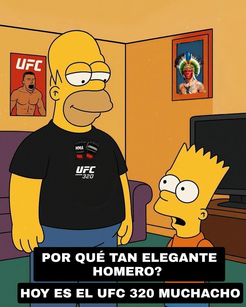 Es Hoy Es Hoy Es Hoy!! 

#UFC320